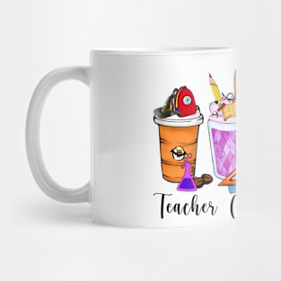 Teacher Coffee Drink Teaching Book Halloween Mug